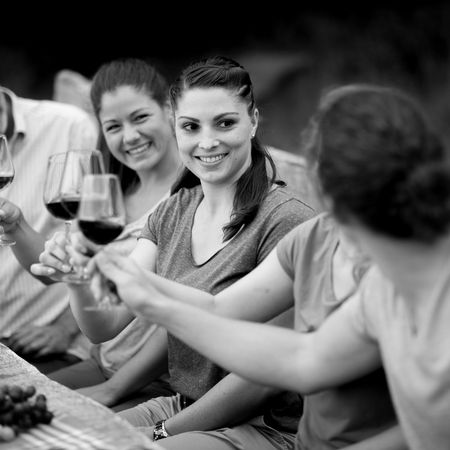 Weinausschank mit Aussicht