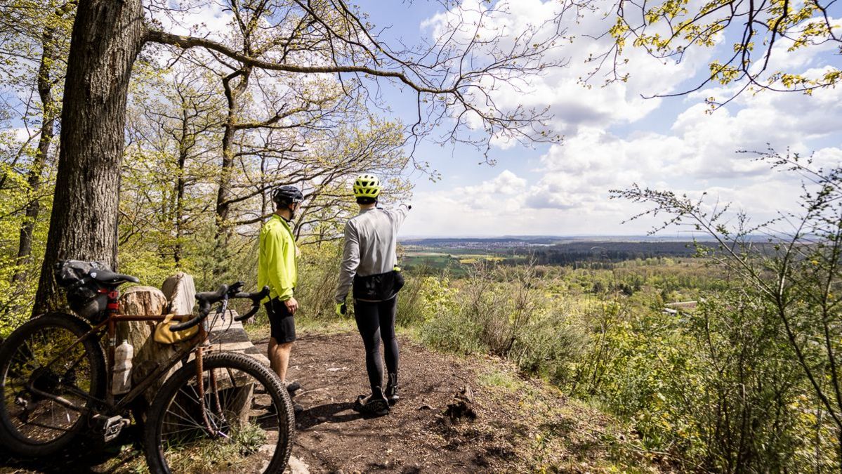 Blick über das Land der 1000 Hügel