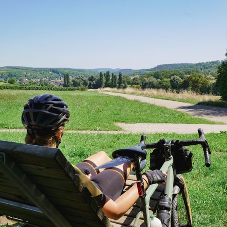 kurze Pause auf dem Hügelsofa