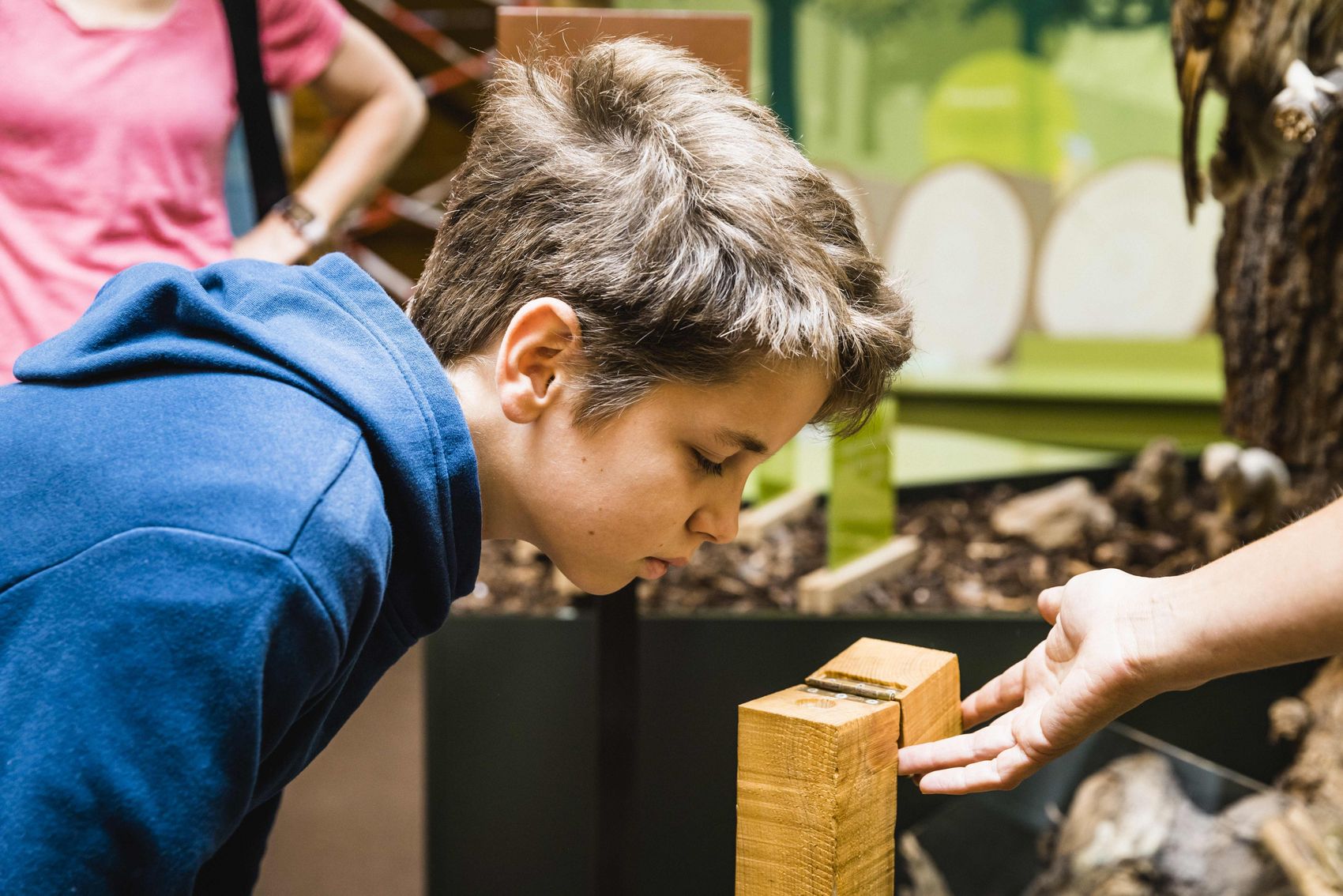 Entdecke die Natur mit allen Sinnen – Naturparkzentrum Mit allen Sinnen die Natur begreifen – Naturparkzentrum