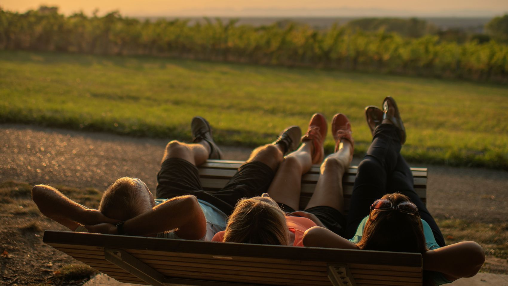 Hügelsofa auf dem Goldberg Bad Schönborn