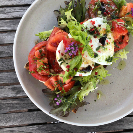 Knackiger Salat bei Gärtners Restaurant