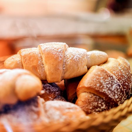 knusprige Croissants beim Hofladen Luisenhof