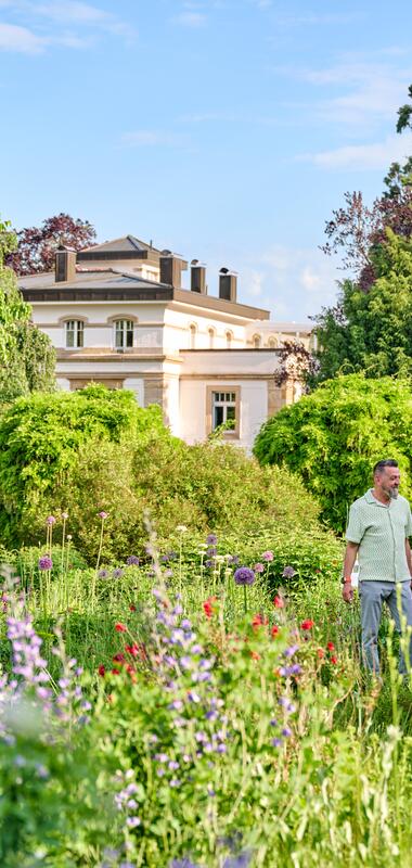 Hermannshof in Weinheim, Baden-Württemberg, Deutschland