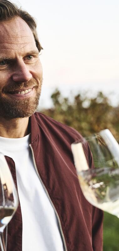 Wandern in den Weinbergen von Malsch, Rhein-Neckar, Letzenberg, Baden Württemberg, Deutschland