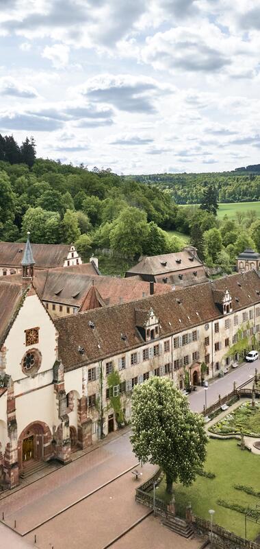 Bronnbach im Taubertal, Baden-Württemberg, Deutschland