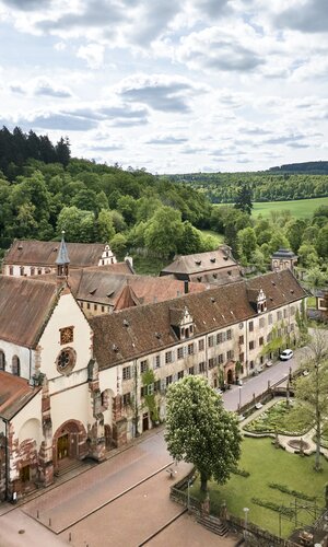 Bronnbach im Taubertal, Baden-Württemberg, Deutschland