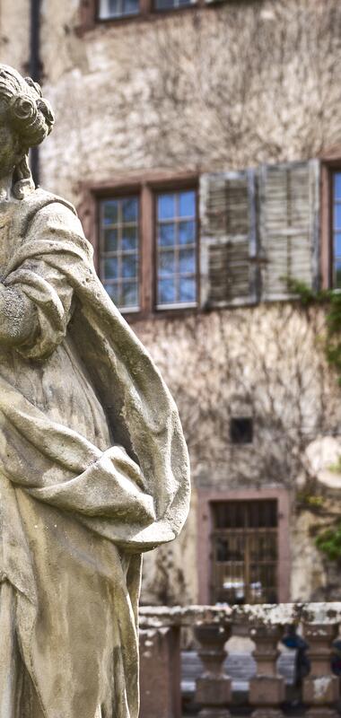 Bronnbach im Taubertal, Baden-Württemberg, Deutschland