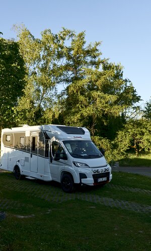 Wohnmobilstellplatz auf dem Winzerhof - Weingut Müller im Auerberg | Nordheim, HeilbronnerLand, Baden-Württemberg, Deutschland | © Stefan Leitner