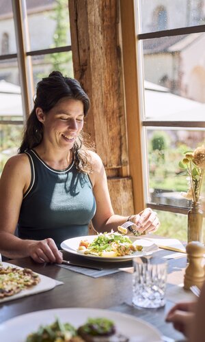Restaurant Orangerie in Bronnbach, Taubertal, Baden-Württemberg, Deutschland | © Stefan Leitner