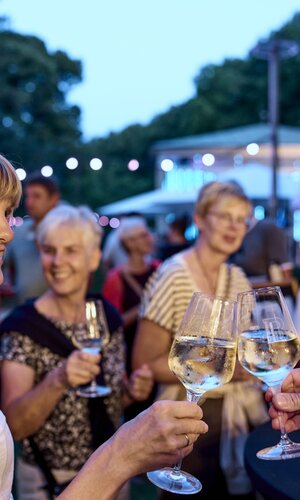 Taubertäler Weindorf in Bad Mergentheim, Taubertal, Baden-Württemberg, Deutschland | © Stefan Leitner