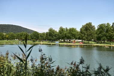 Badesee Freudenberg, Taubertal, Baden-Württemberg, Deutschland | © Stefan Leitner