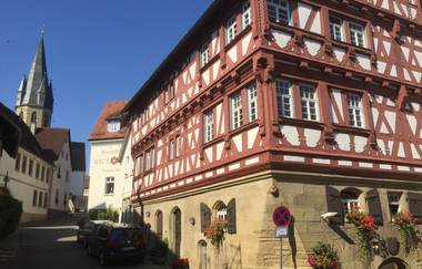 Altstadthotel "Wilde Rose" - ein Schmuckstück im Herzen der Altstadt | © Land der 1000 Hügel - Kraichgau-Stromberg