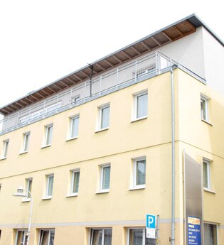 Außenansicht | Gästehaus Schaaf | Lauffen am Neckar | © Neckar-Zaber-Tourismus e.V.