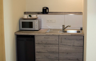 Miniküche | Gästehaus Schaaf | Lauffen am Neckar | © Neckar-Zaber-Tourismus e.V.