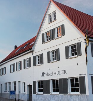 Außenansicht Hotel Adler | Bad Friedrichshall | HeilbronnerLand | © Hotel Adler