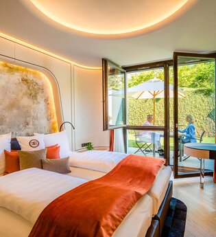 Comfort-Doppelzimmer Hotel Neues Tor Bad Wimpfen | HeilbronnerLand | © Hotel Neues Tor