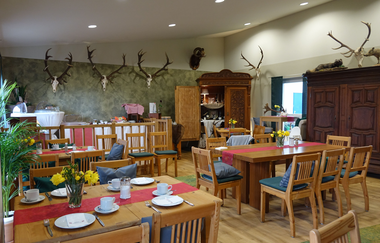 Seybolds Gästehaus | Lauffen am Neckar | Frühstücksraum | © Neckar-Zaber-Tourismus e.V.