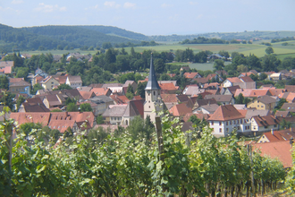Stellplatz auf dem Weingut GravinO | © Land der 1000 Hügel - Kraichgau-Stromberg