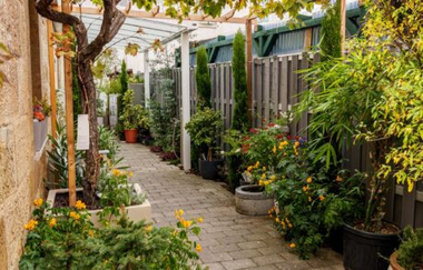 grün bepflanzter Innenhof | © Neckar-Zaber-Tourismus e.V.