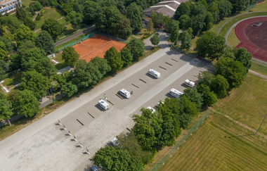 Wohnmobilstellplatz an der Solymar Therme | © Unbekannt