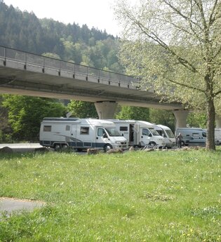 Wohnmobilstellplatz an der Tauber | © ©STEG Wohnbau
