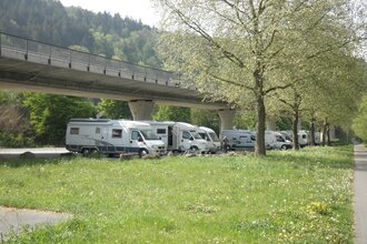 Wohnmobilstellplatz an der Tauber | © ©STEG Wohnbau