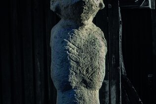 Skulptur Schützenberger, Ausstellung Mythos, Musik, Körper, Steinhauermuseum | © Stadt Eppingen