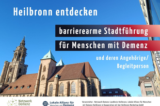 Barrierearme Stadtführung für Menschen mit Demenz und Angehörige/Begleitperson | © Selbsthilfebüro Heilbronn  - eigene Aufnahme