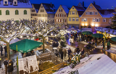 Sternlesmarkt in Bietigheim-Bissingen Blick von oben | © Stadt Bietigheim-Bissingen