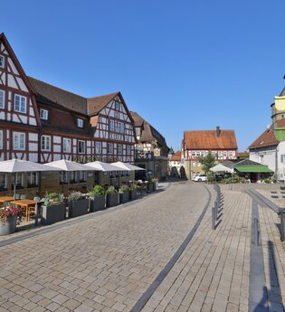 Stadtmitte Neuenstein | © Touristikgemeinschaft Hohenlohe e.V. | Andi Schmid