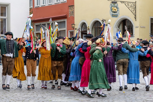 Der Historische Schäfertanz in Rothenburg ob der Tauber | © Rothenburg Tourismus Service, W. Pfitzinger