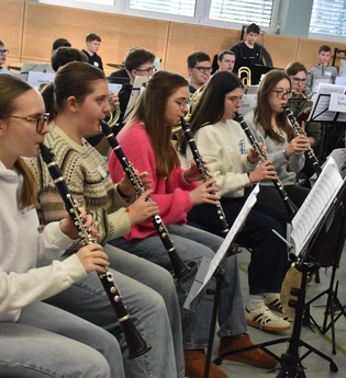 Konzert mit dem Kreisjugendblasorchester am Sonntag, 12.04.2026 in Weikersheim | © Landratsamt Main-Tauber-Kreis