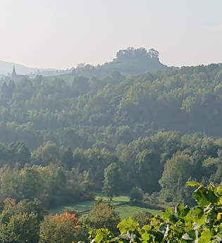 Blick auf die Weibertreu an einem September Morgen | © Gerhard Schnaberich