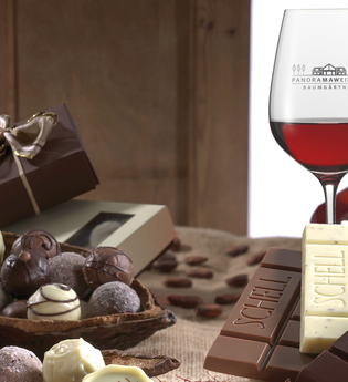 Schokolade und Wein | © Panoramaweingut Baumgärtner