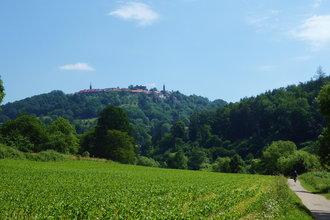 Schöne Aussichten, viel Geschichte und eine flotte Abfahrt