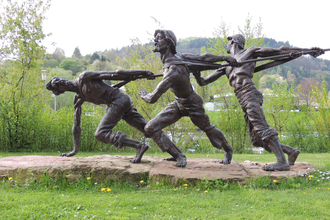 Treidler, Flößer, Schifffahrt | © Foto Stadt Eberbach / Andreas Held