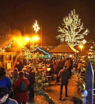 Weihnachtsmarkt Eichelberg | © Stadt Östringen