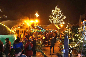 Weihnachtsmarkt Eichelberg | © Stadt Östringen