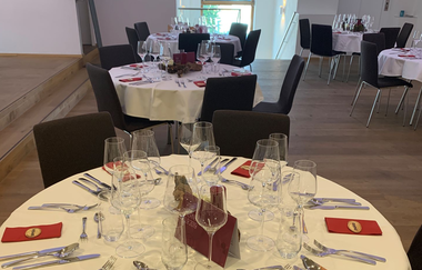 Empore im Weinkonvent | Location für kulinarische Weinproben | © Weinkonvent Dürrenzimmern