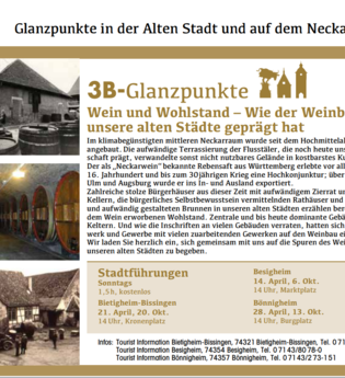 3B-Glanzpunkte | © 3B-Tourismus