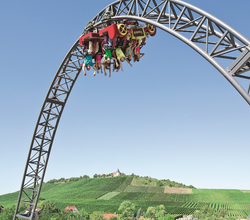 Achterbahn Karacho | Erlebnispark Tripsdrill | © Tripsdrill