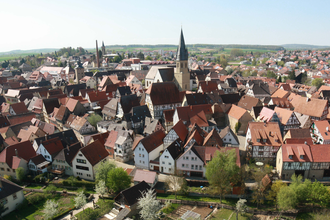 Blick auf die historische Altstadt | Fachwerkstadt Eppingen | HeilbronnerLand | © Große Kreisstadt Eppingen