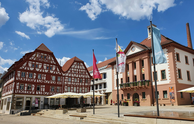 Marktplatz | Fachwerkstadt Eppingen | HeilbronnerLand | © Große Kreisstadt Eppingen