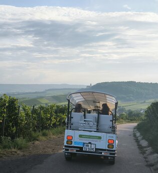 E-Tuk Tuk - fahrende Weinerlebnistouren | Brackenheim | HeilbronnerLand | © Touristikgemeinschaft HeilbronnerLand