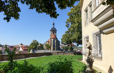 Rathausinsel und Regiswindiskirche | © Neckar-Zaber-Tourismus e.V.