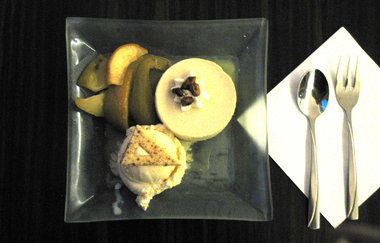 Dessert bei Illinger Menüwanderung