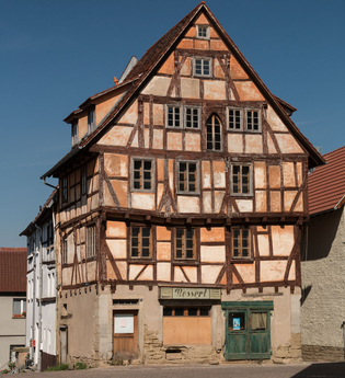 "Bossert-Haus" in der Kirchgasse / Ecke Badgasse | © Große Kreisstadt Eppingen