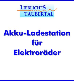 Akkuladestation - Elektorad Mott | © Unbekannt