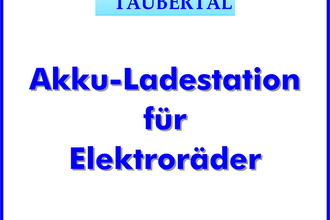 Akkuladestation - Elektorad Mott | © Unbekannt